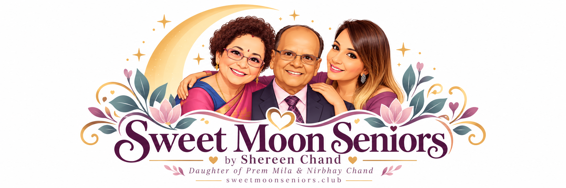 Sweet Moon Seniors family logo